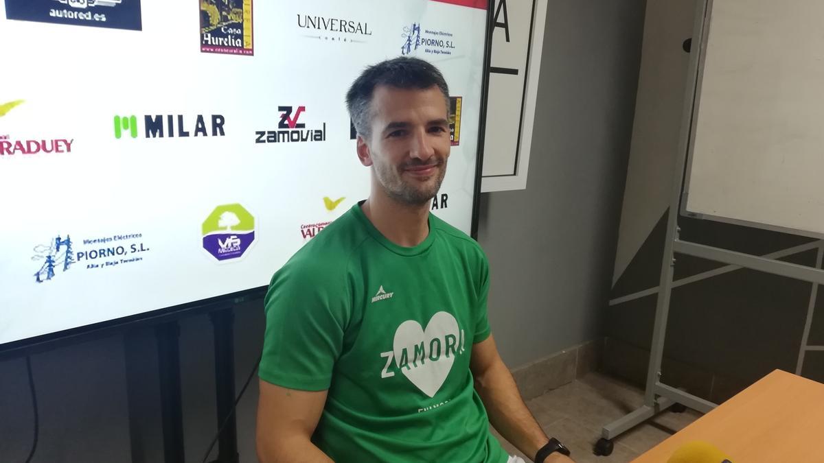 Guille, jugador del Balonmano Zamora