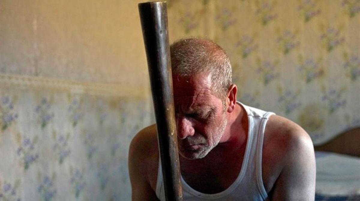 Peter Mullan, en una imatge de la pel·lícula ’Redención’. Peter Mullan, en una imatge de la pel·lícula ’Redención’.