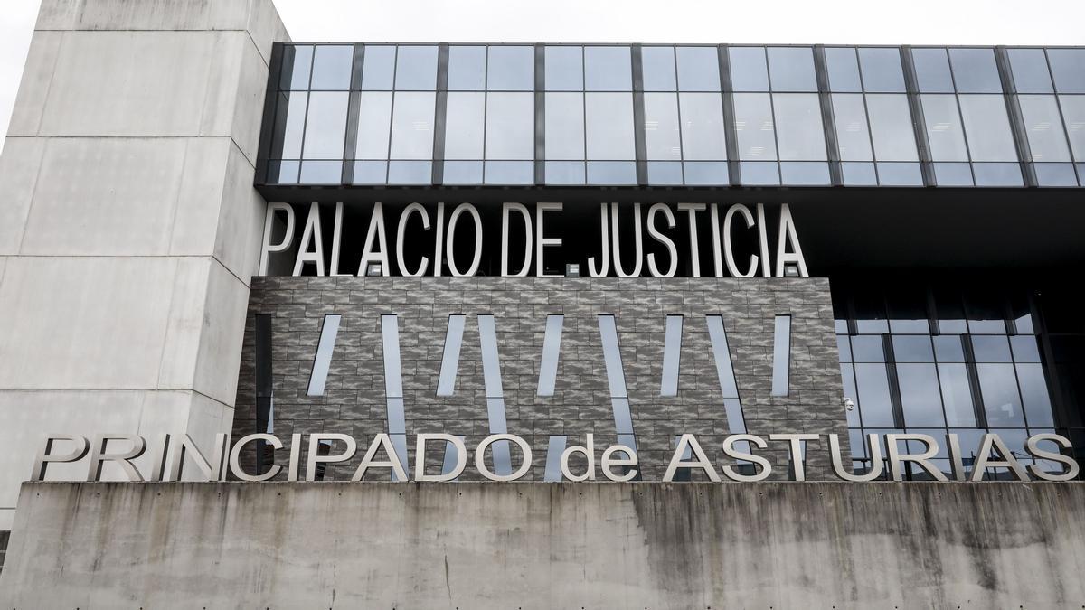 Imagen de archivo del Palacio de Justicia de Gijón