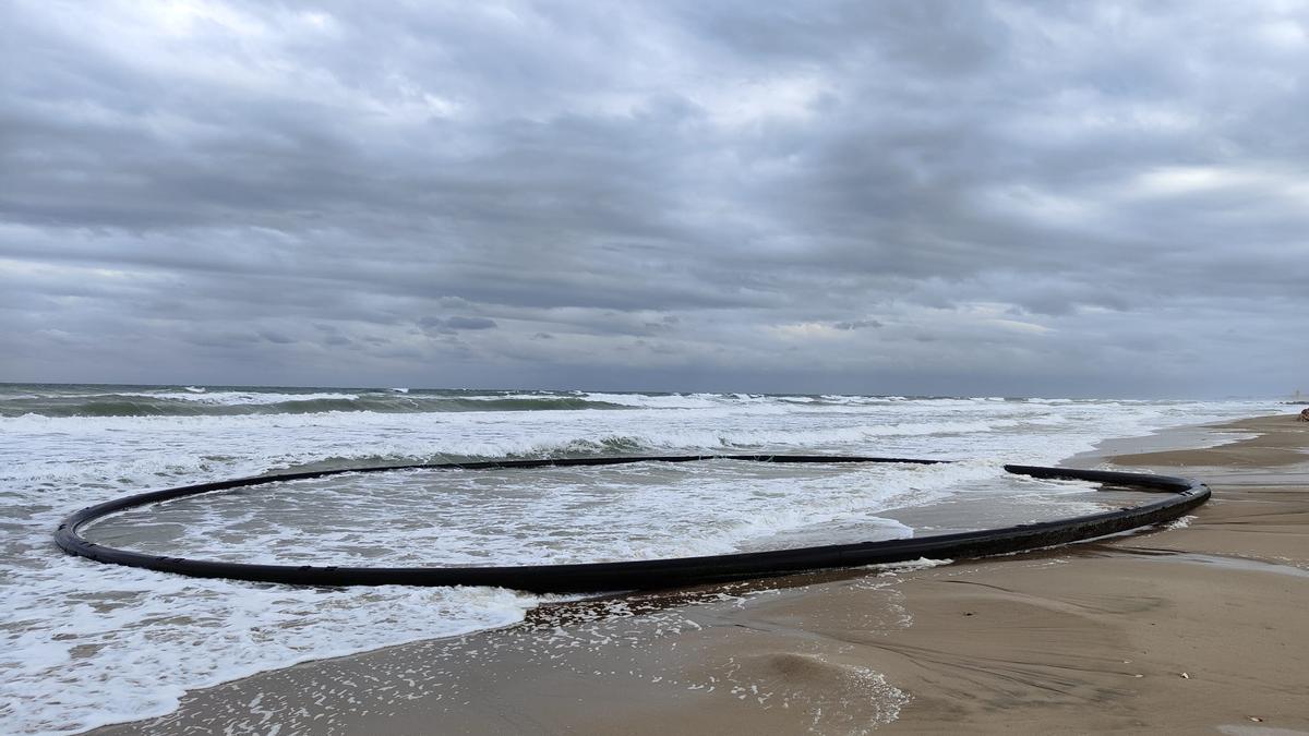 Temporal marítimo en València