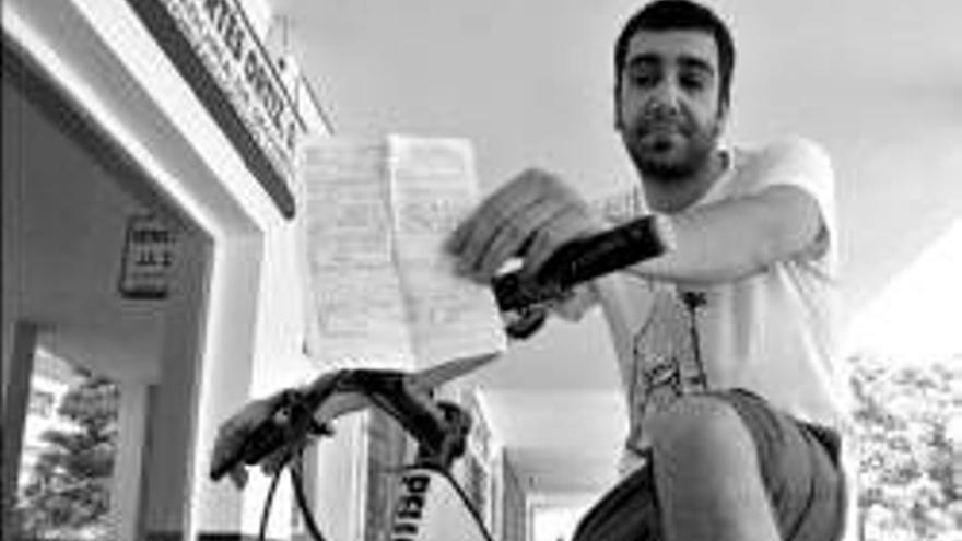 La bici le quita 4 puntos del carnet