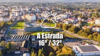 El tiempo en A Estrada: previsión meteorológica para hoy, martes 11 de agosto