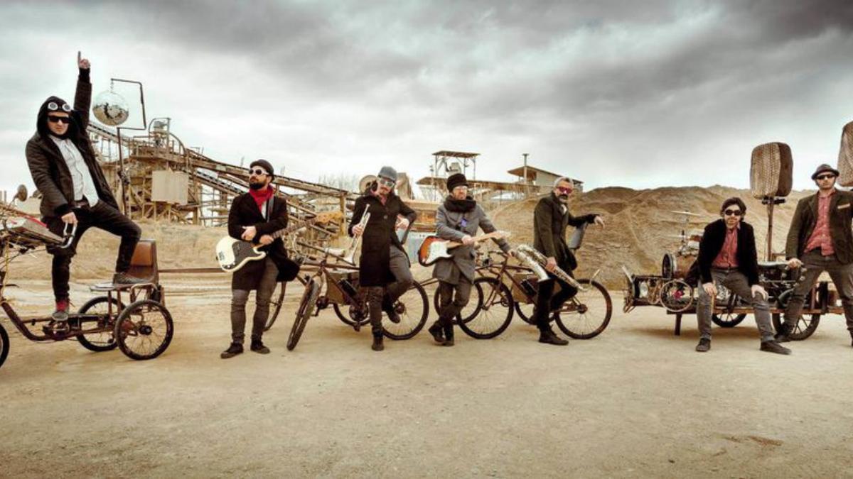 El grup «LaDinamo funky bike band» | FACEBOOK LADINAMO