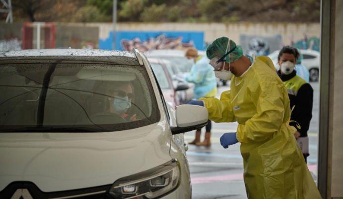 Recogida de muestras en Tenerife