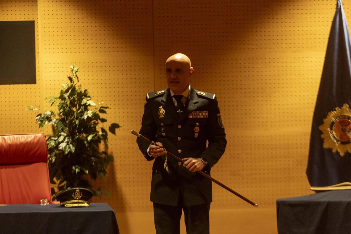 Toma de posesión de José Antonio Puebla, nuevo jefe superior de la Policía Nacional