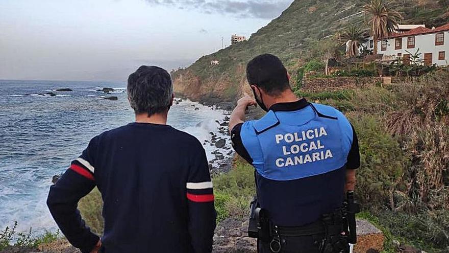 Este derrumbe en el acantilado obligó a cerrar temporalmente el sendero de La Rambla de los Caballos, reabierto tras un análisis técnico.