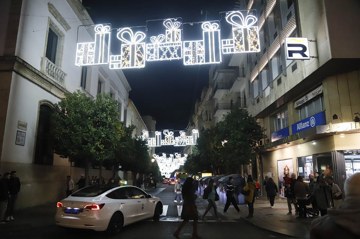 Encendido del alumbrado de Navidad en Córdoba