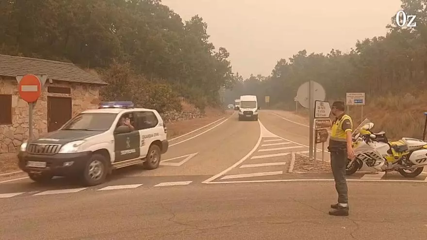 VÍDEO | Evacuación de los vecinos de San Martín de Castañeda y Vigo de Sanabria