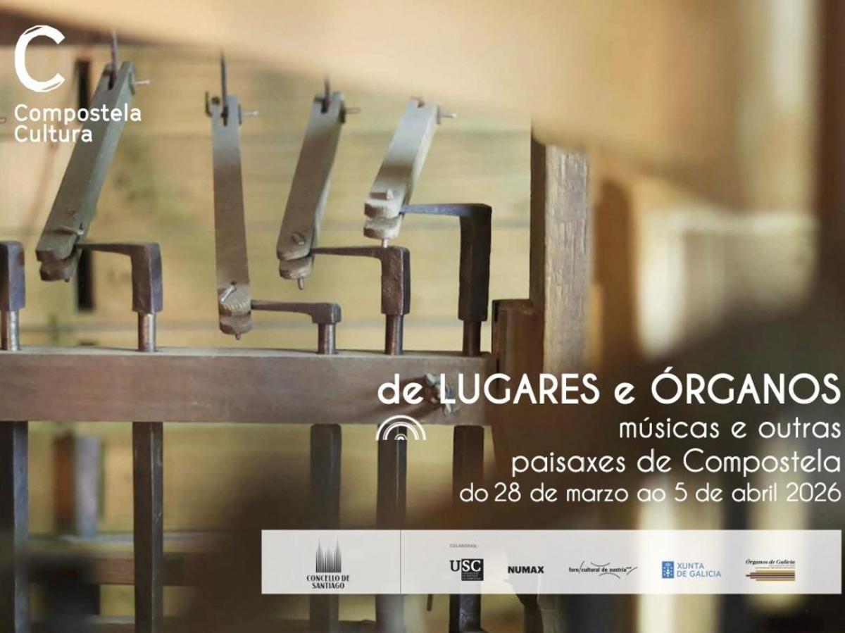 Cartel del ciclo De Lugares e Órganos