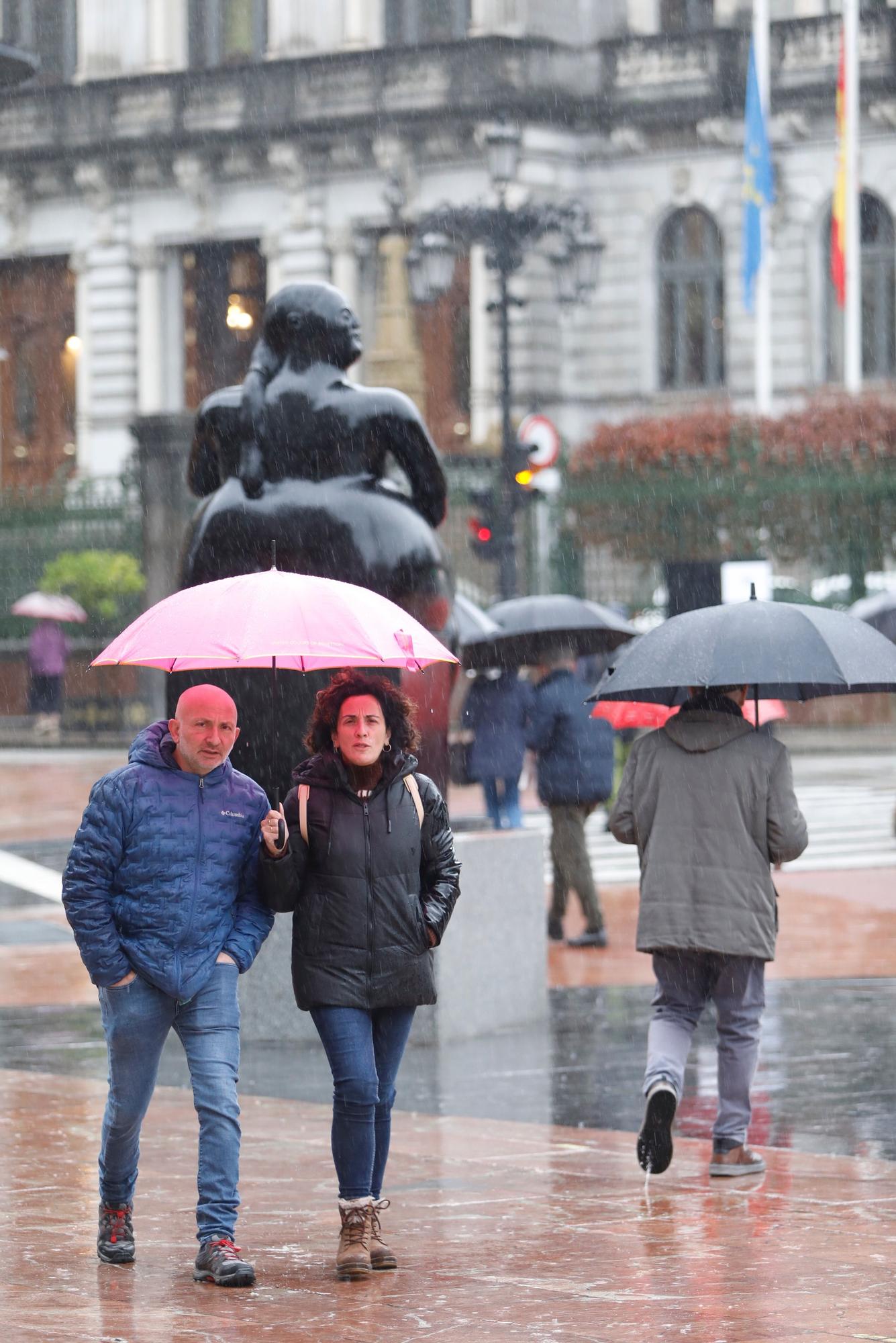 Temporal en Oviedo