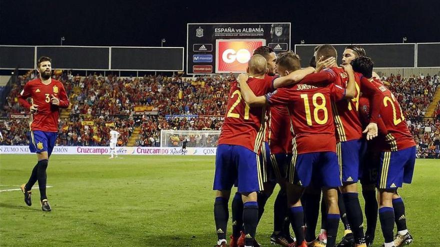 España estará en el grupo A de la Liga de Naciones de la UEFA