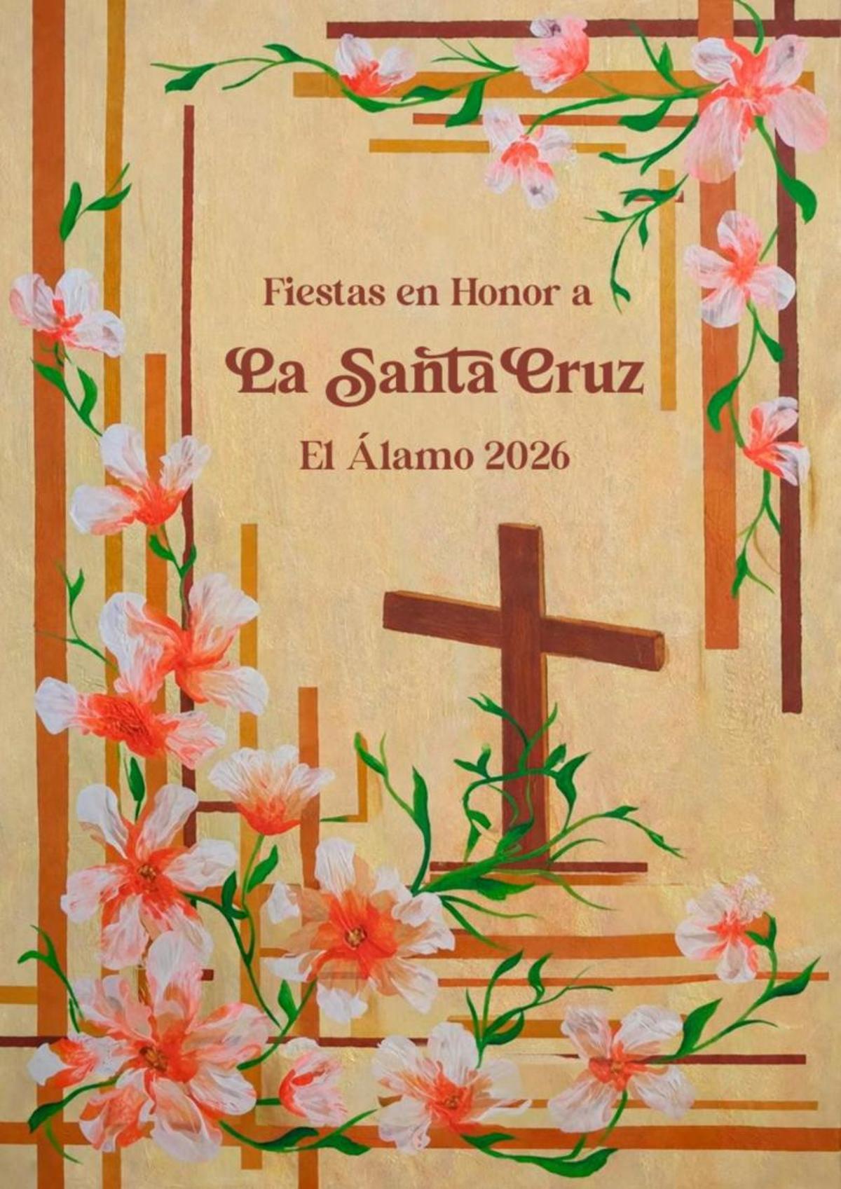 Cartel de las Fiestas de El Álamo.