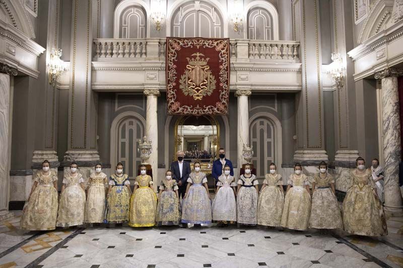 Proclamación de Carmen Martín y Nerea López, falleras mayores de València 2022