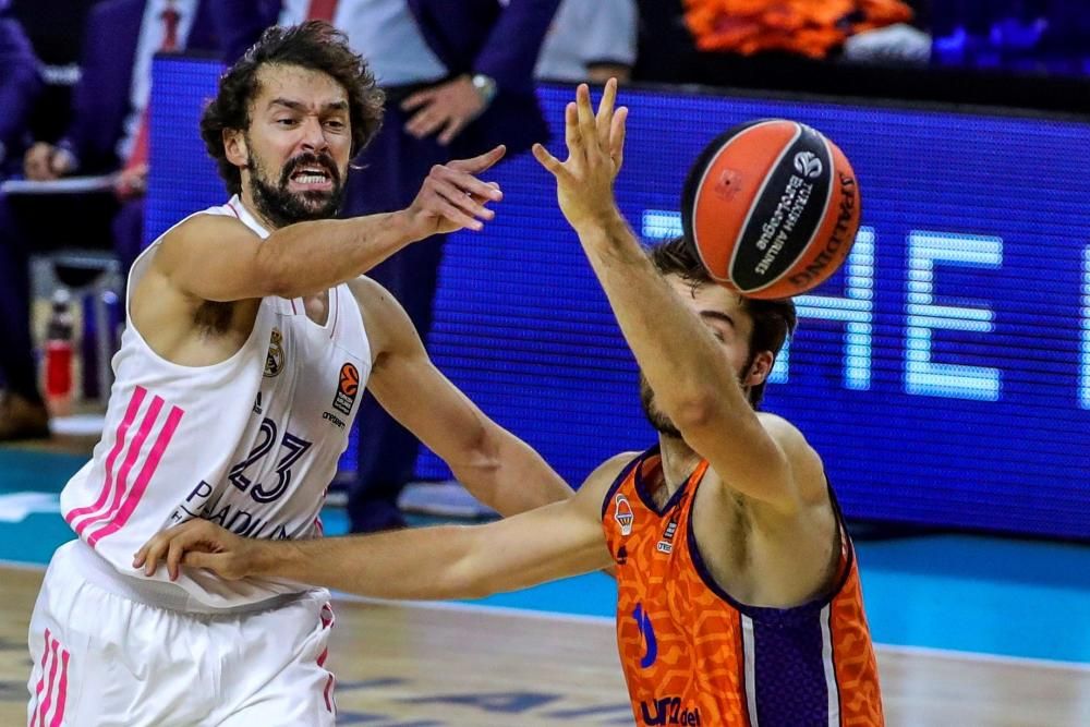 Euroliga: Real Madrid - Valencia Basket, en imágenes