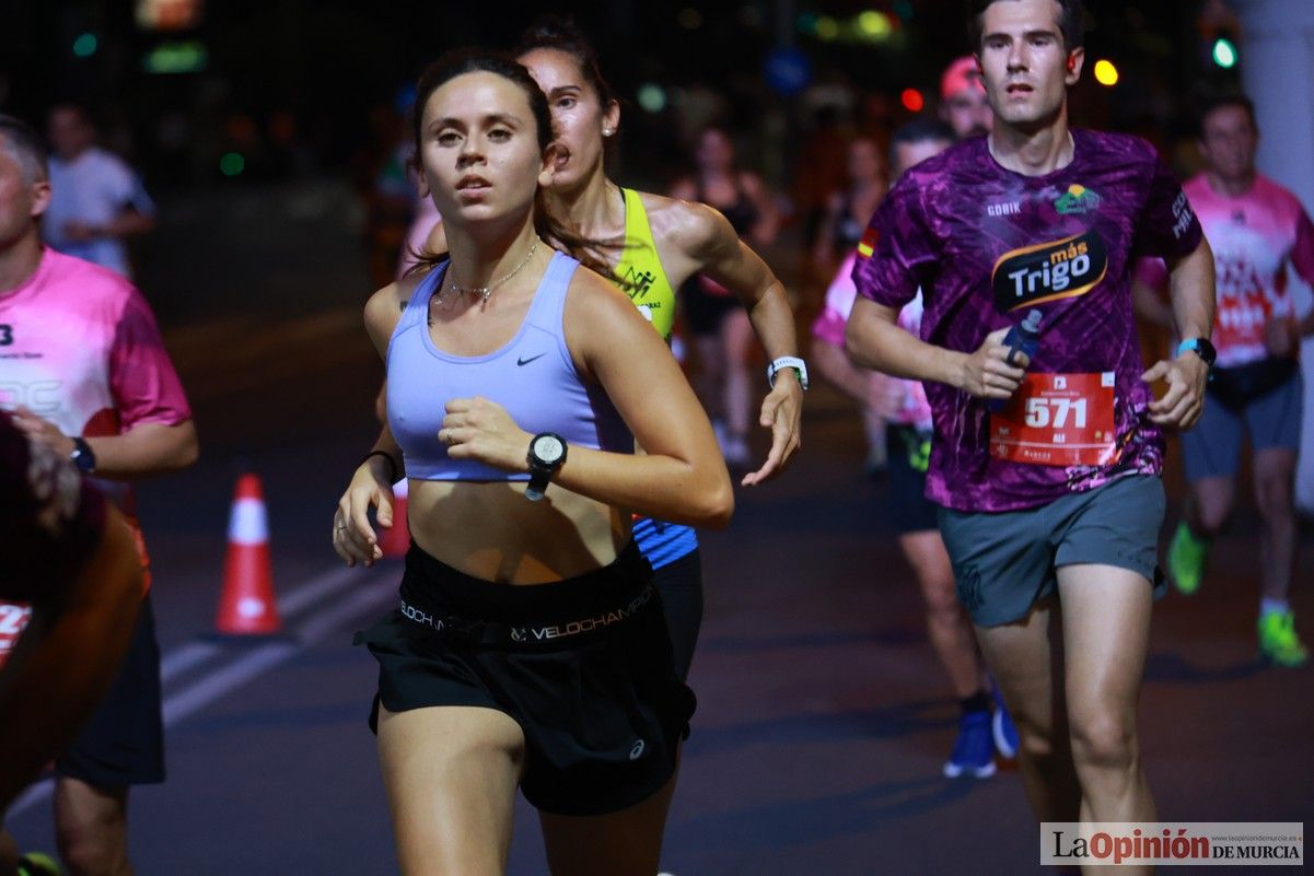 Las mejores imágenes de la carrera nocturna de Murcia