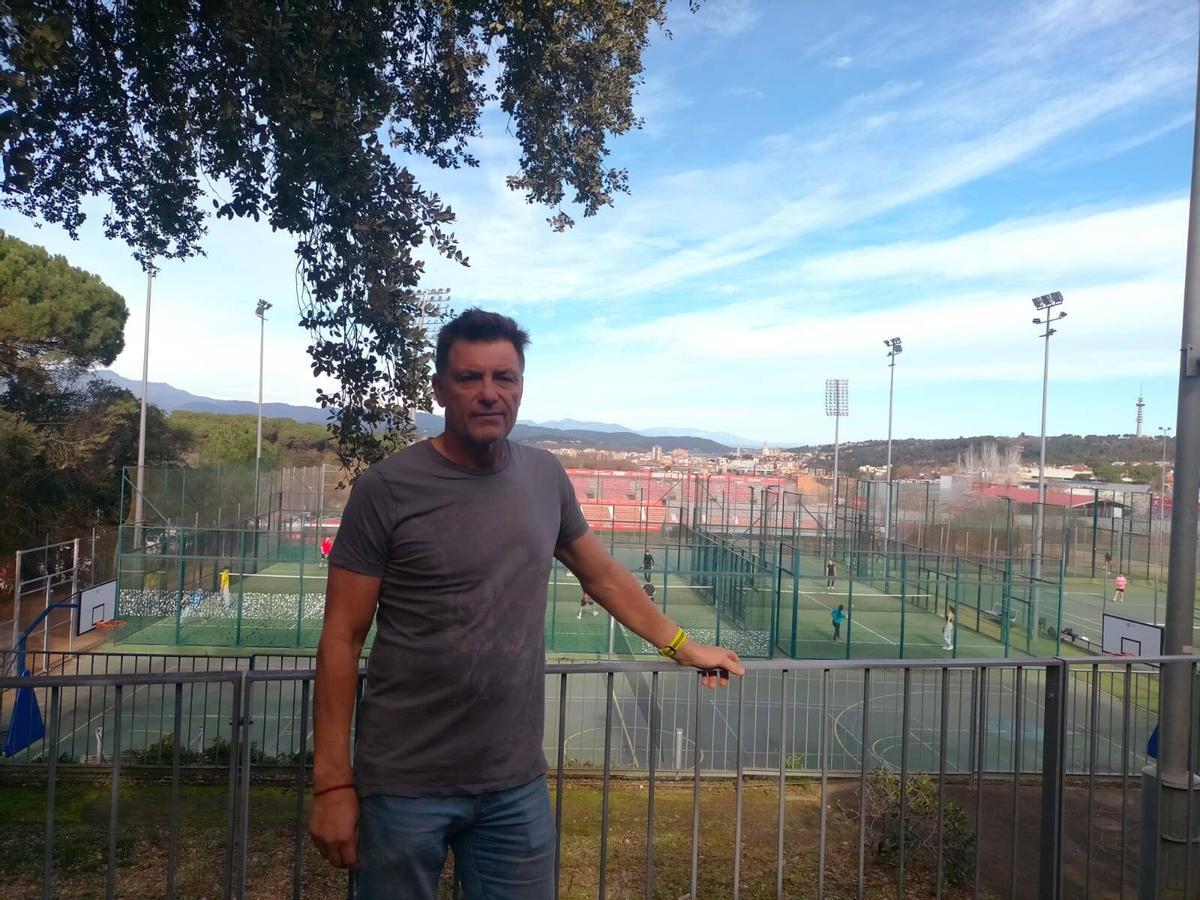 Jordi Buch té 58 anys i treballa al Servei d'Esports de la Universitat de Girona