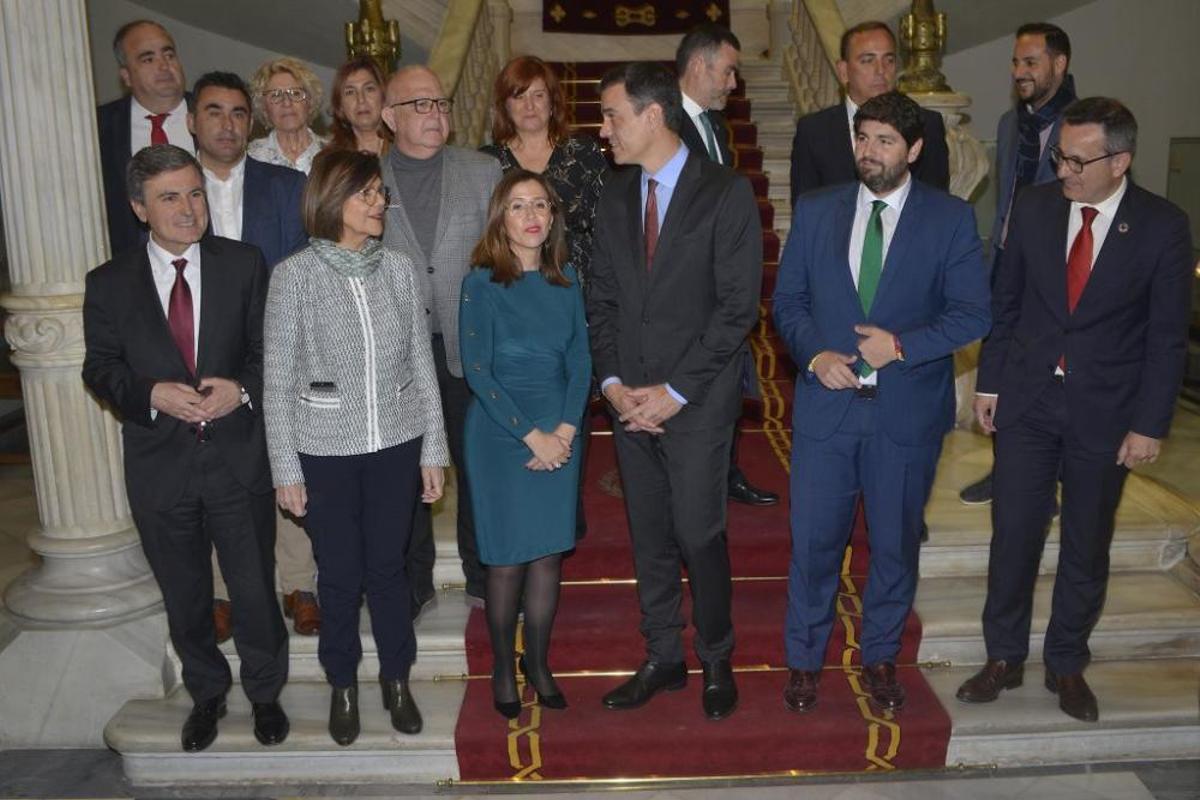 Visita de Pedro Sánchez en Cartagena