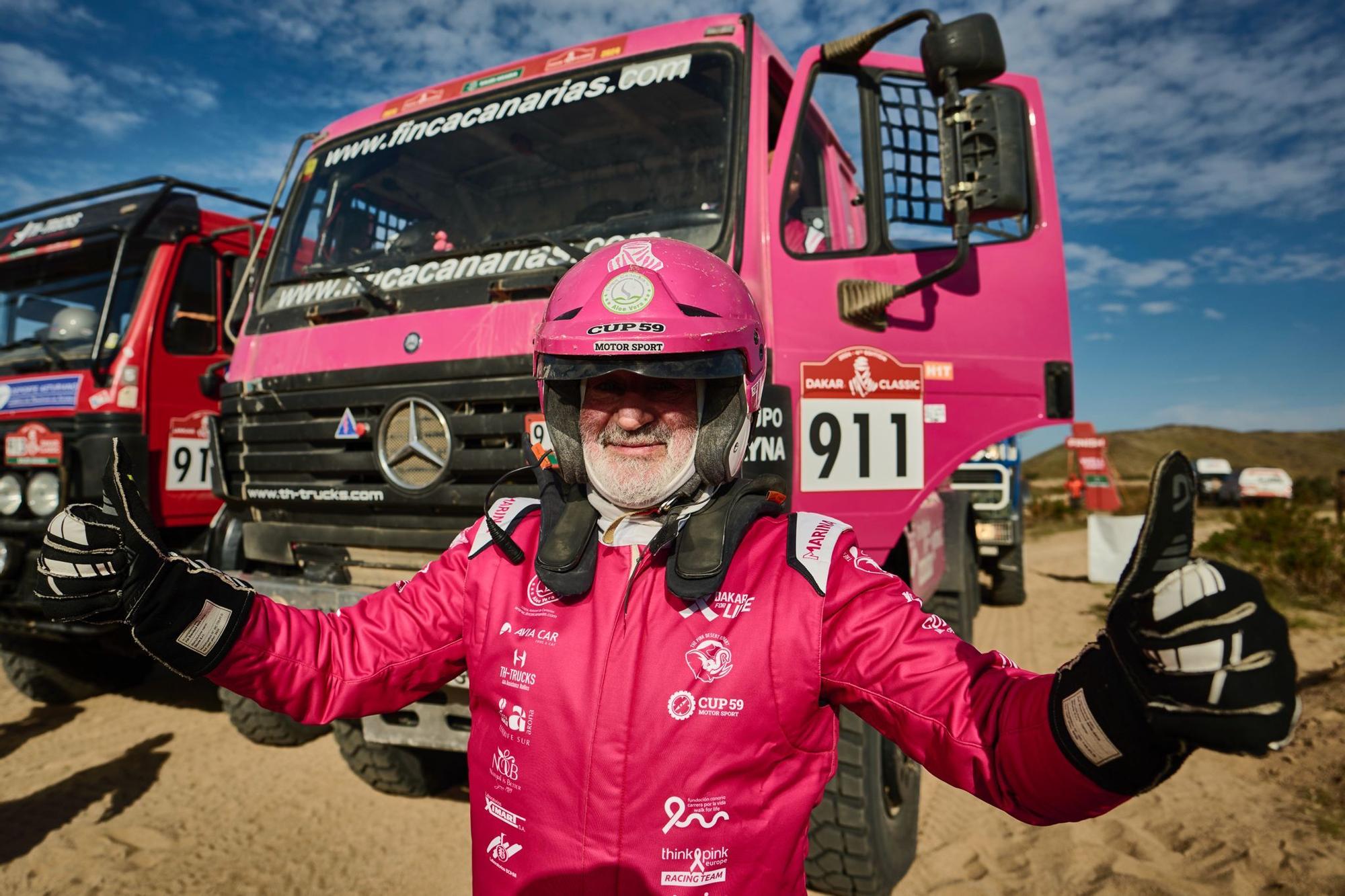 Rafa Lesmes termina el Dakar Classic tras proclamarse campeón en la categoría de camiones