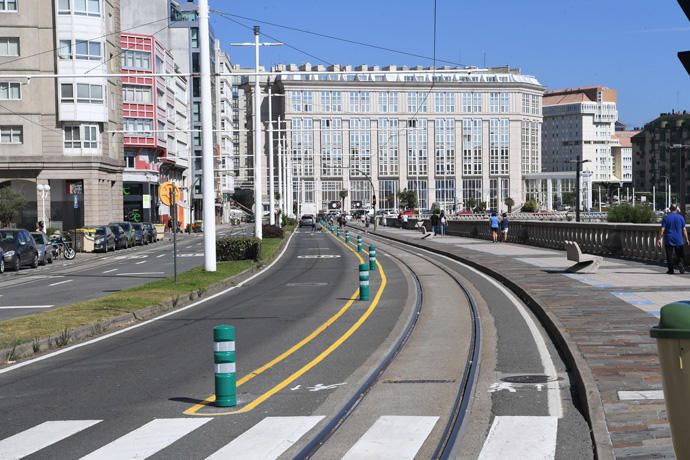 Más espacio para peatones de la Torre a Esclavas