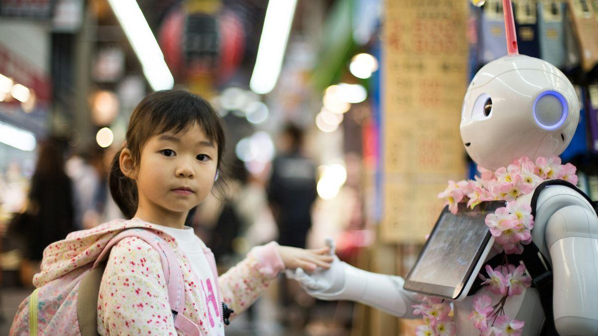 Una guardería en Pekín enseña a los robots a aprender por sí mismos.
