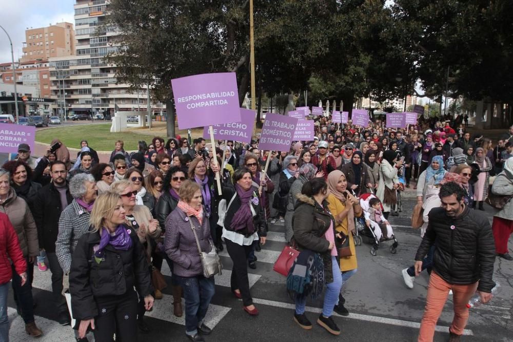 Marcha Mujer en Cartagena