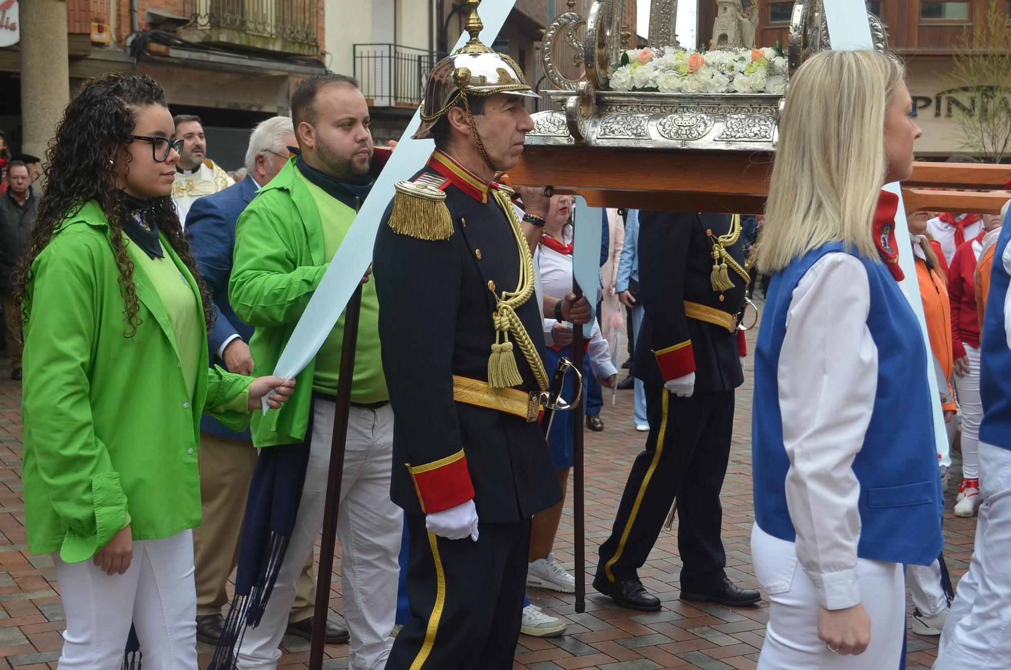 Fiestas de la Veguilla Benavente 2024: La lluvia da una tregua a la patrona