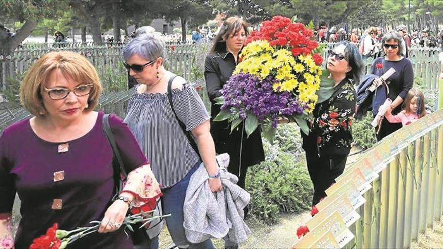 Homenaje a las víctimas del franquismo en Zaragoza