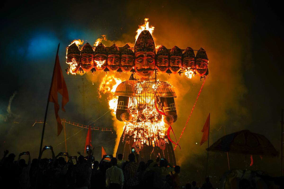 Festival de Dussehra.