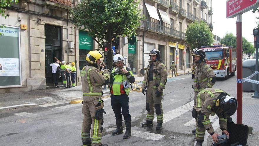 El día del peligroso incendio de A Ponte solo había siete bomberos de turno: «Es inaceptable, hablamos de seguridad»