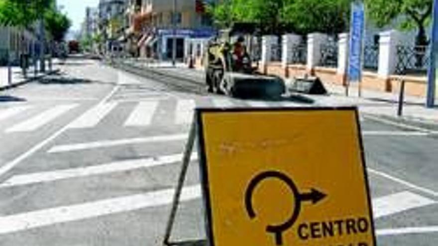 La calle Hernán Cortés de Villanueva ya está en obras