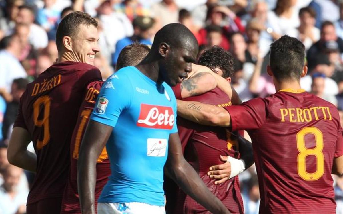 Dzeko fue el gran protagonista de la victoria de la Roma