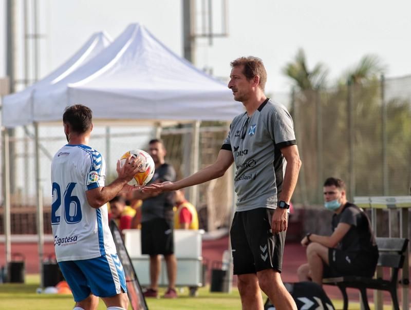 Primer partido amistoso del CD Tenerife, contra el Águilas