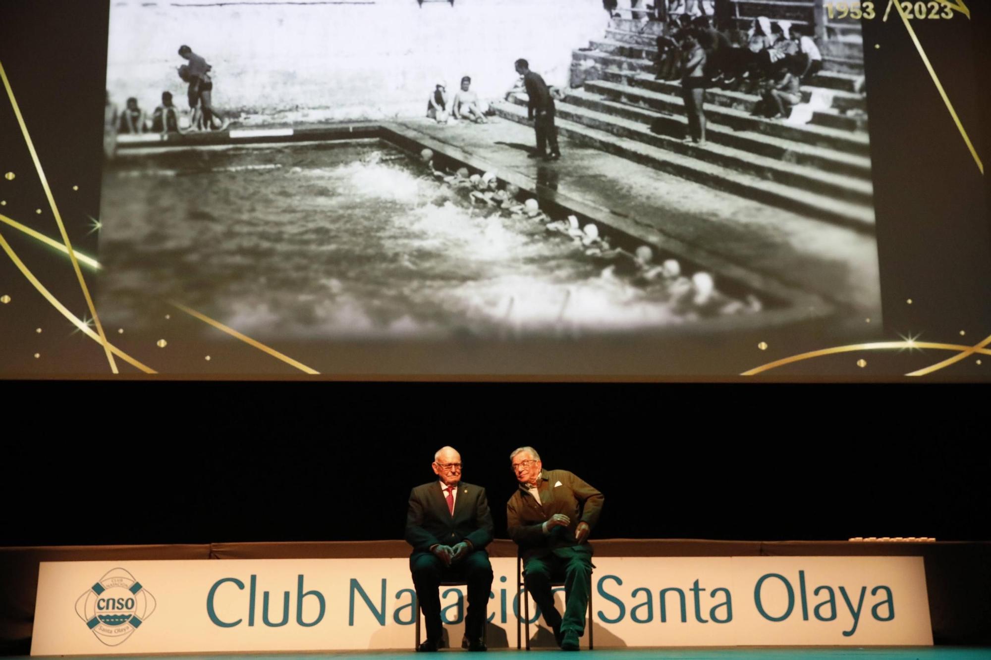 Así fue la gala por los 70 años del Club de Natación Santa Olaya (en imágenes)