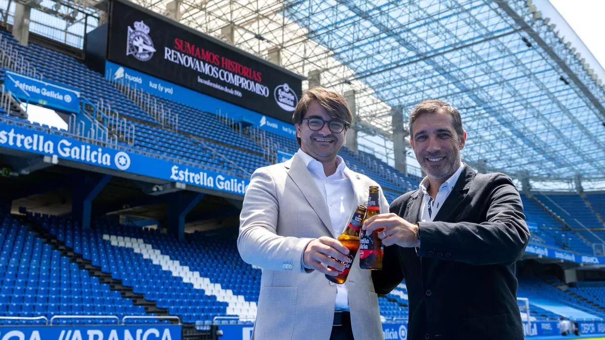 Estrella Galicia seguirá patrocinando al Deportivo hasta 2028