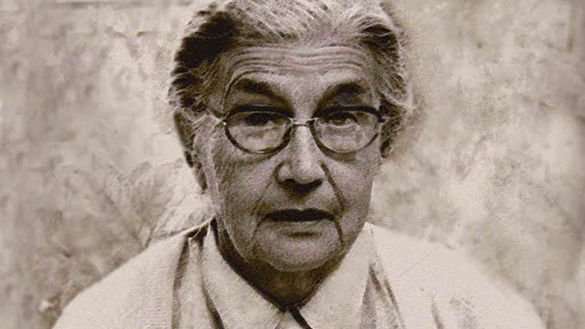 La lexicógrafa María Moliner, de cuyo nacimiento se cumplen 150 años en 2025.