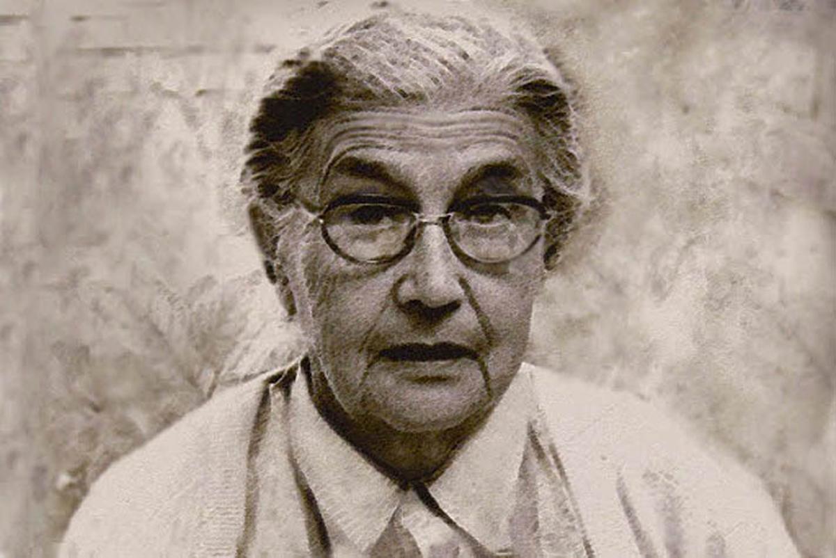 La lexicógrafa María Moliner, de cuyo nacimiento se cumplen 150 años en 2025.