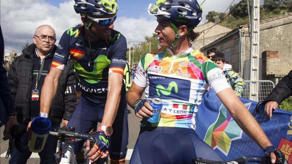 Alejandro Valverde y Carlos Betancur