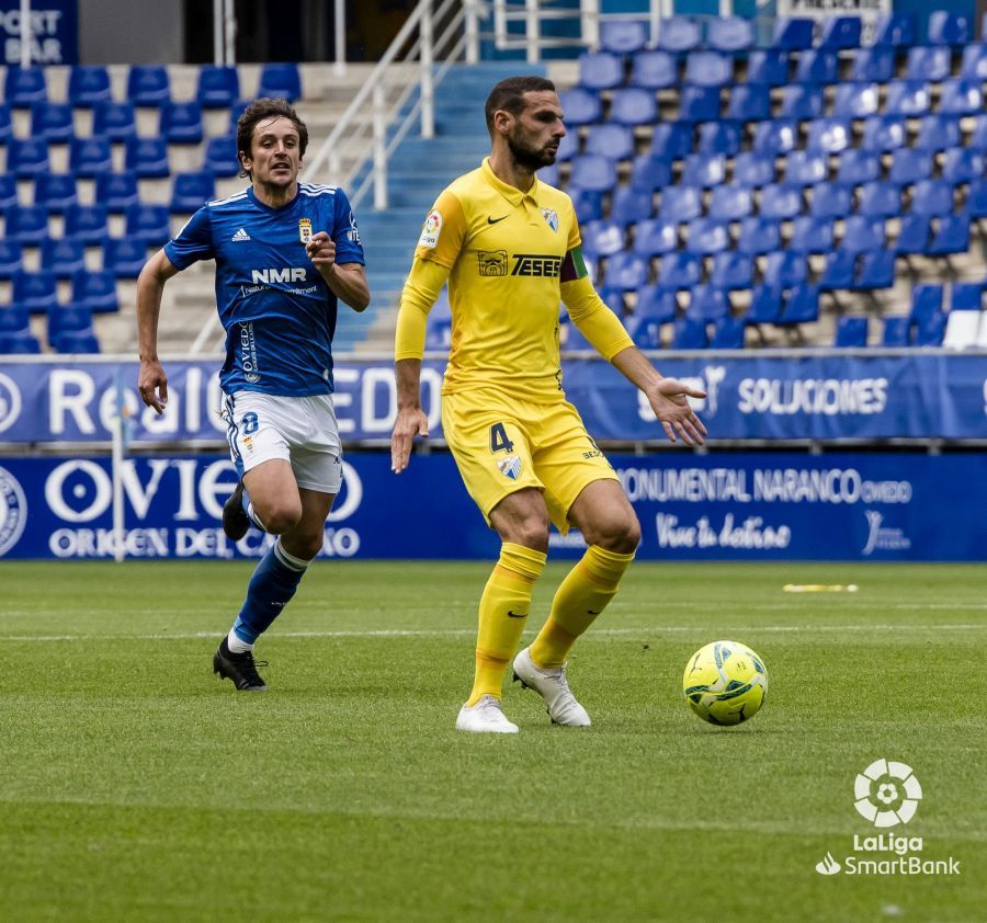 Las imágenes del Real Oviedo - Málaga CF