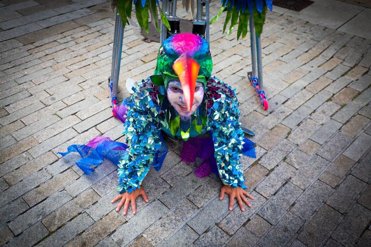 Espectáculo de la Fundación Teatral Tchyminigagua de Bogotá (Colombia).