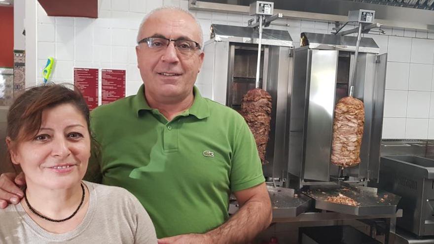 Un auténtico doner kebab artesanal