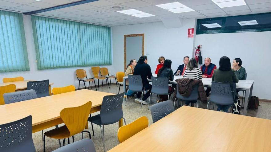 Las obras para crear una sala de estudio en La Hoya de Lorca entran en la recta final