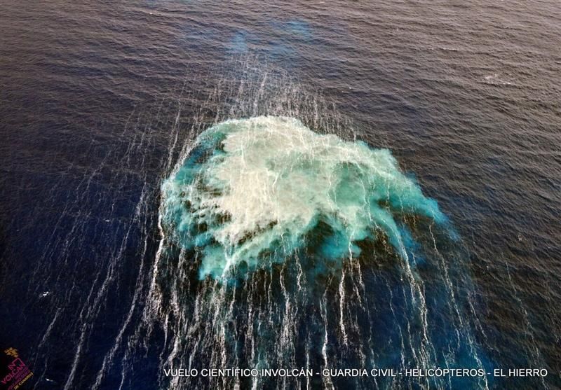 Volcán submarino de El Hierro