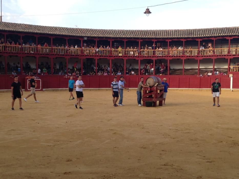 Fiestas Toro- concurso de jóvenes cortadores