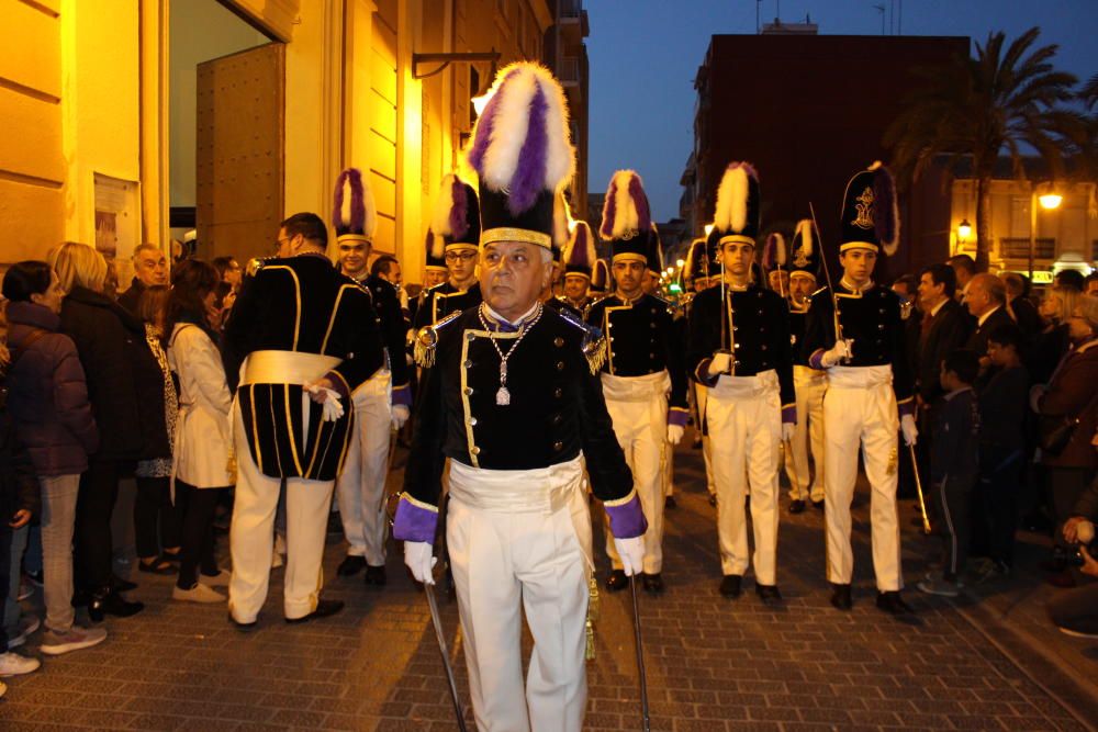 Procesión de la Dolorosa del Cabanyal con los Granaders de la Verge