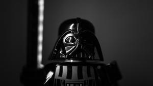 Darth Vader, el gran villano de Star Wars. 