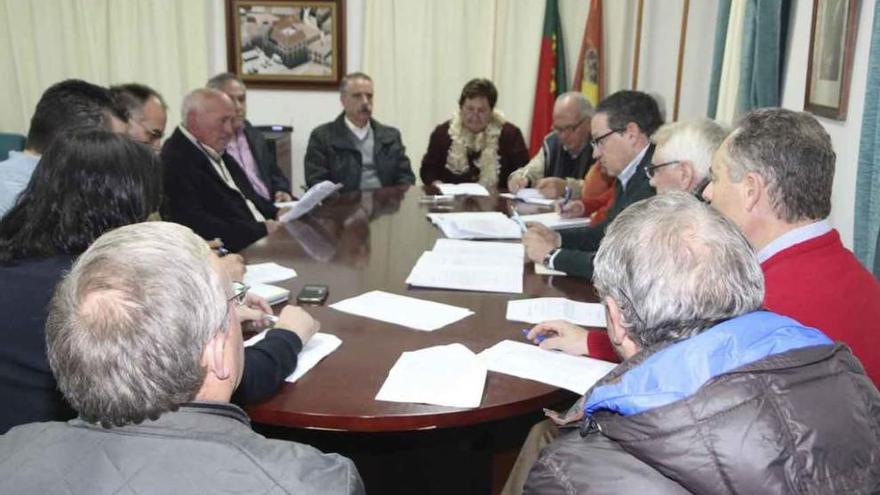 Pleno de la Mancomunidad Tierras de Aliste celebrado en la noche del martes.