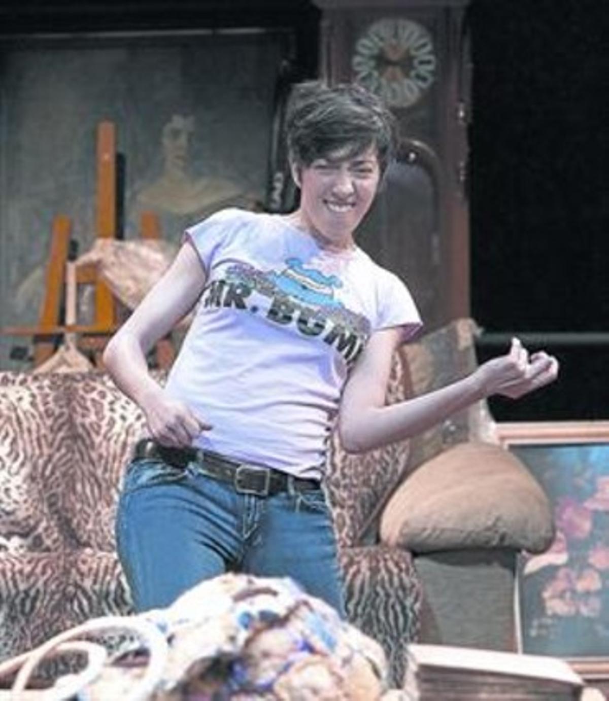 Vanessa Segura, en una escena de ’Petits monstres’. Vanessa Segura, en una escena de ’Petits monstres’.
