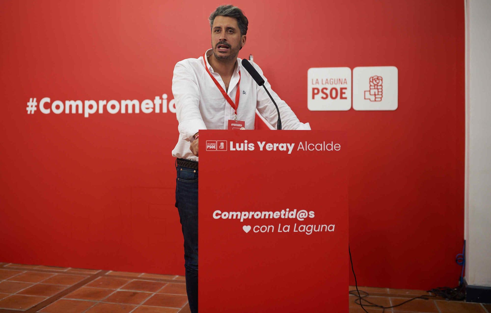 PSOE La Laguna noche electoral