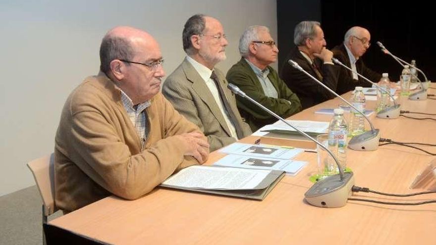 Presentación en el Museo del libro sobre Filgueira Valverde. // R. V.