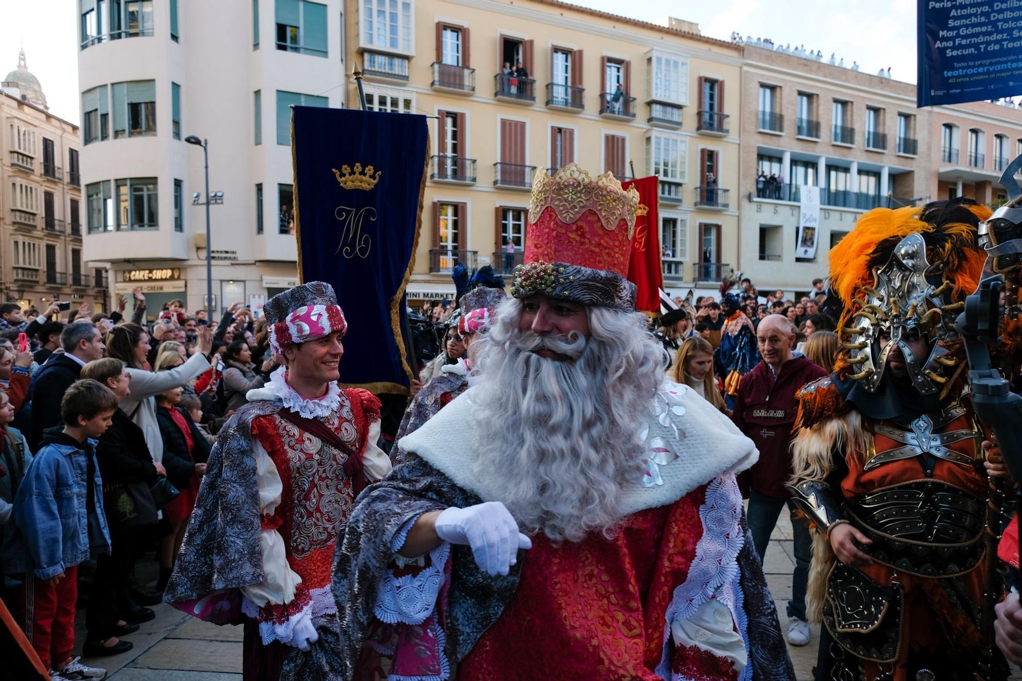 La Cabalgata de los Reyes Magos de Málaga 2023, en imágenes